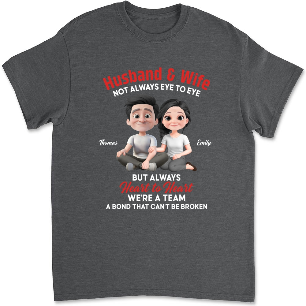 Husband And Wife - Personalized Custom Shirt