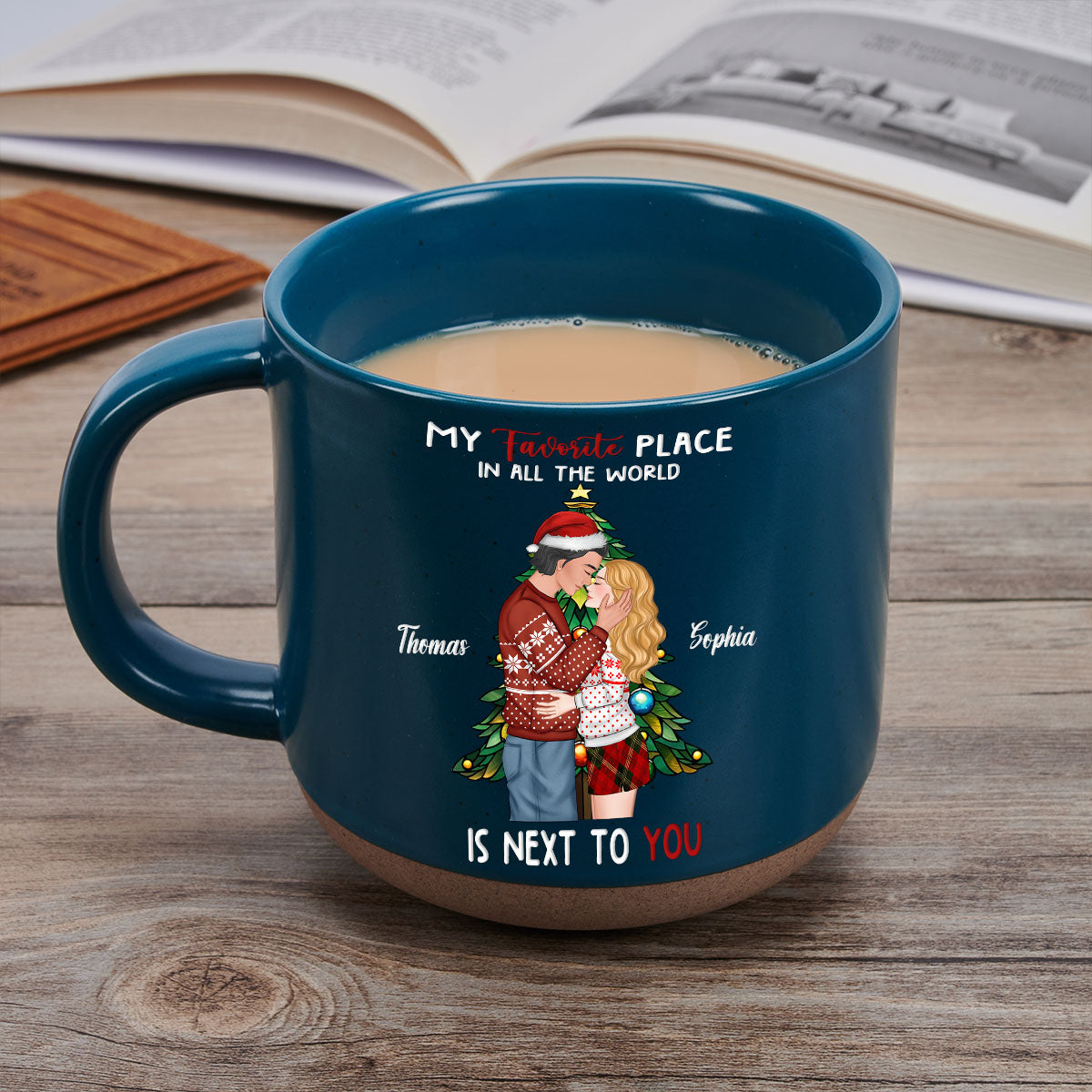 You Are My Favorite Place - Personalized Custom Pottery Mug