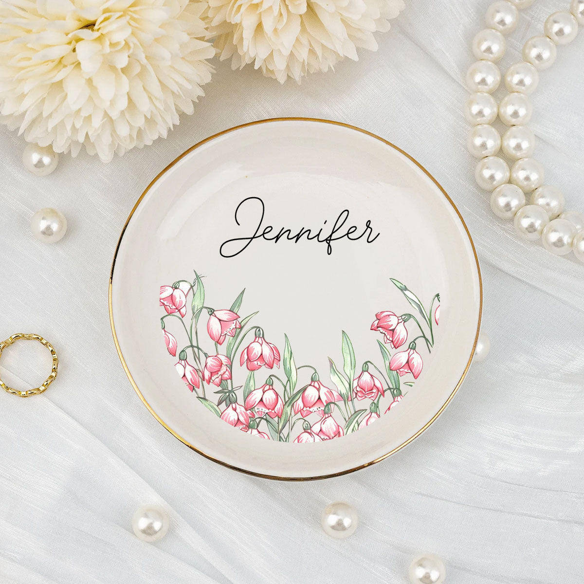 Soulmates For Life - Personalized Custom Jewelry Dish