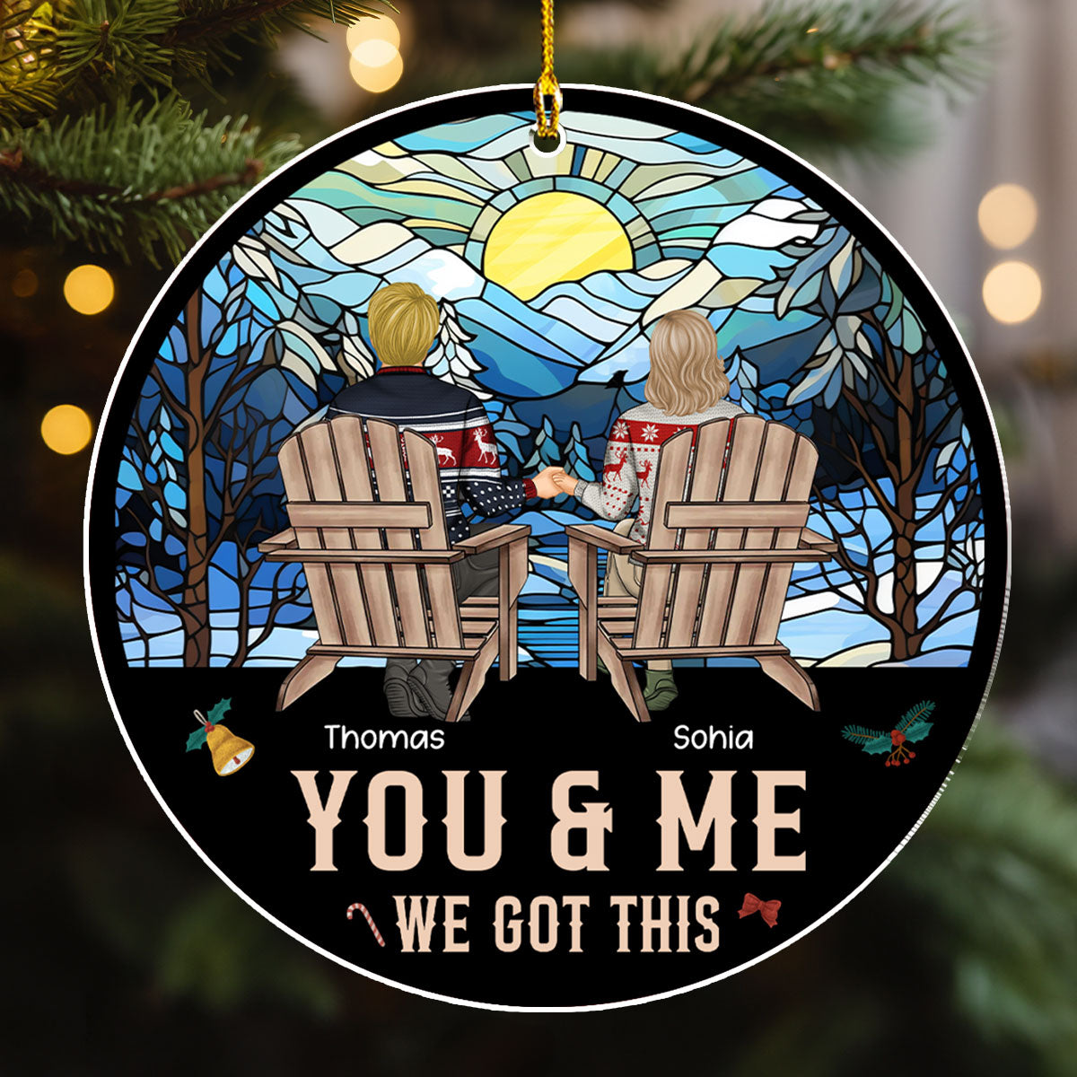 We Got This Christmas - Personalized Custom Acrylic Ornament