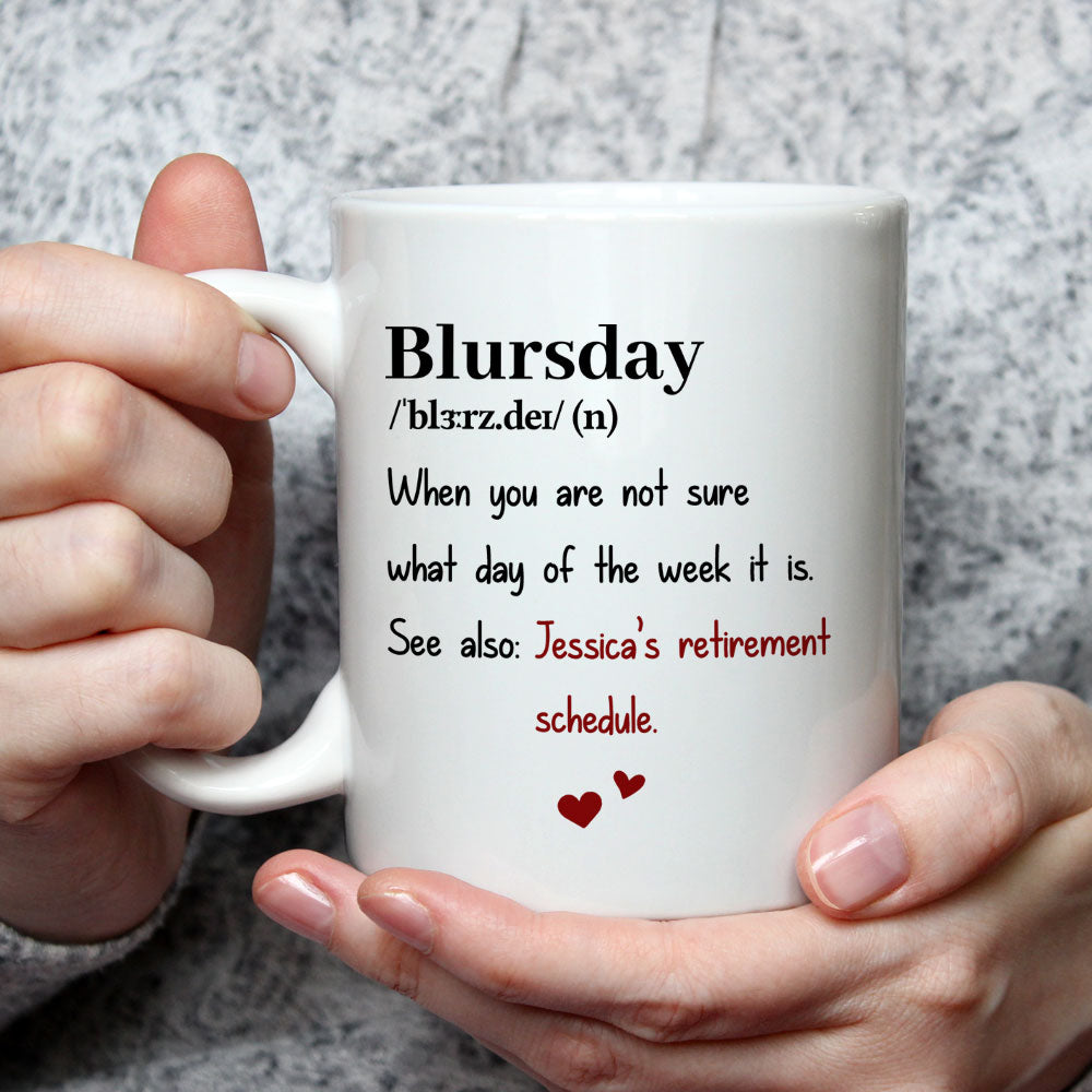 Skipped Mondays Forever And Ever - Personalized Custom Coffee Mug