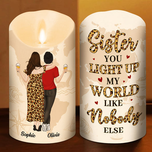 You Light Up Me - Personalized Custom LED Candle