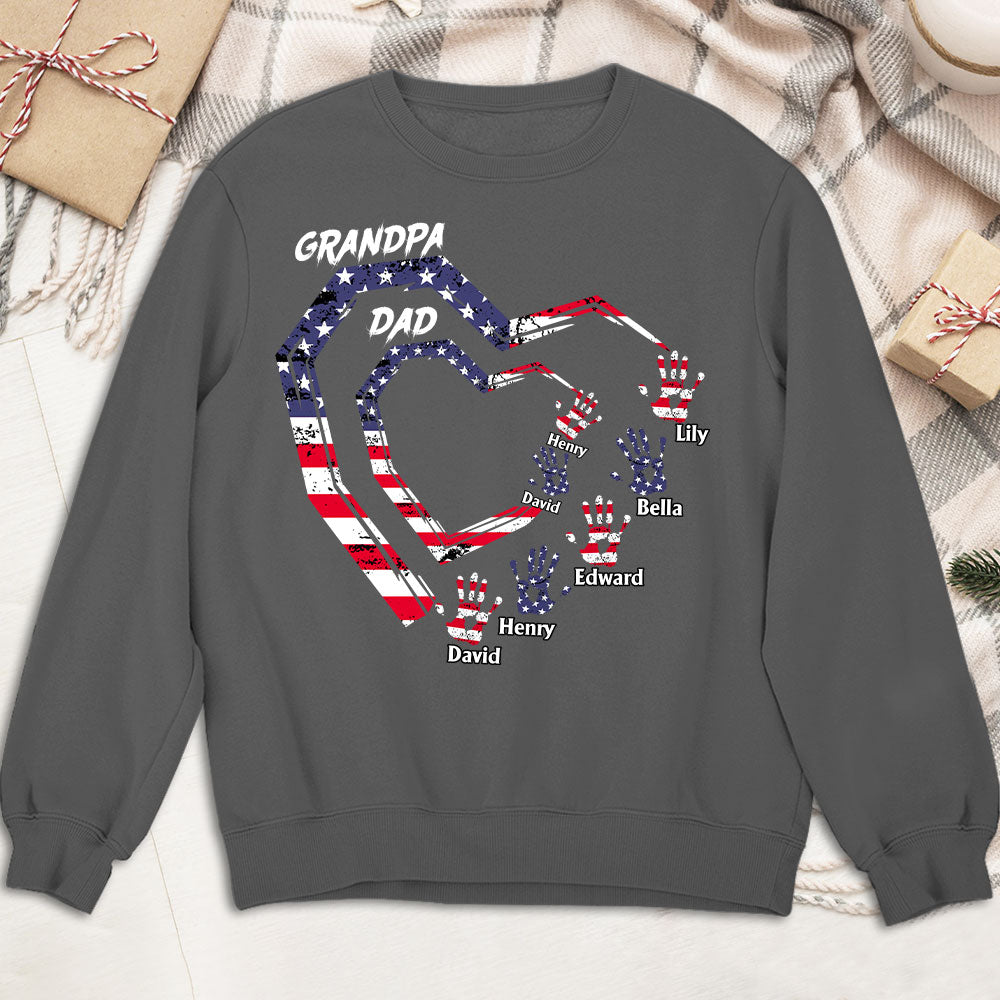 We Love You Grandpa - Personalized Custom Shirt