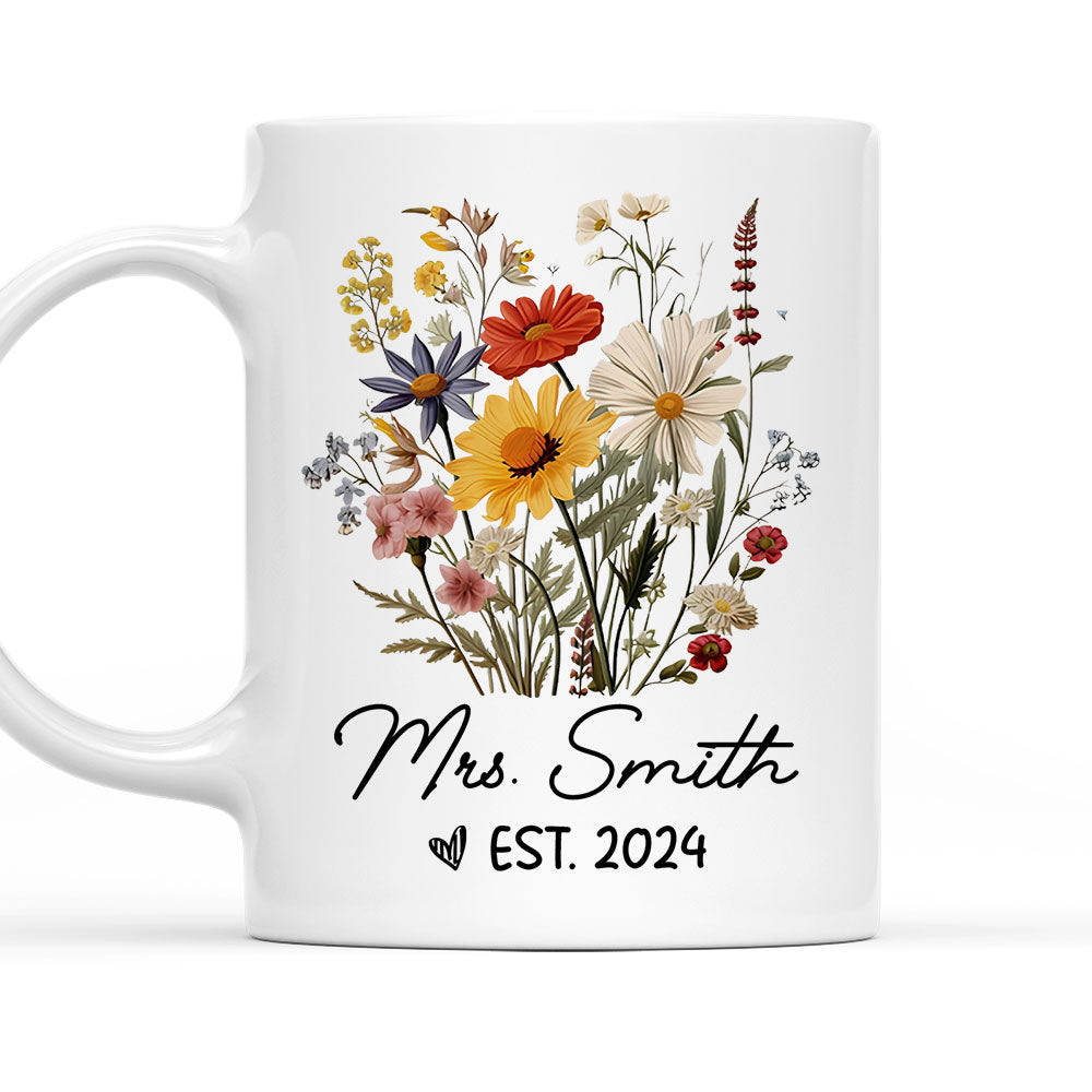 Became Mr. and Mrs - Personalized Custom Coffee Mug