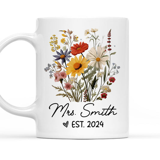 Became Mr. and Mrs - Personalized Custom Coffee Mug