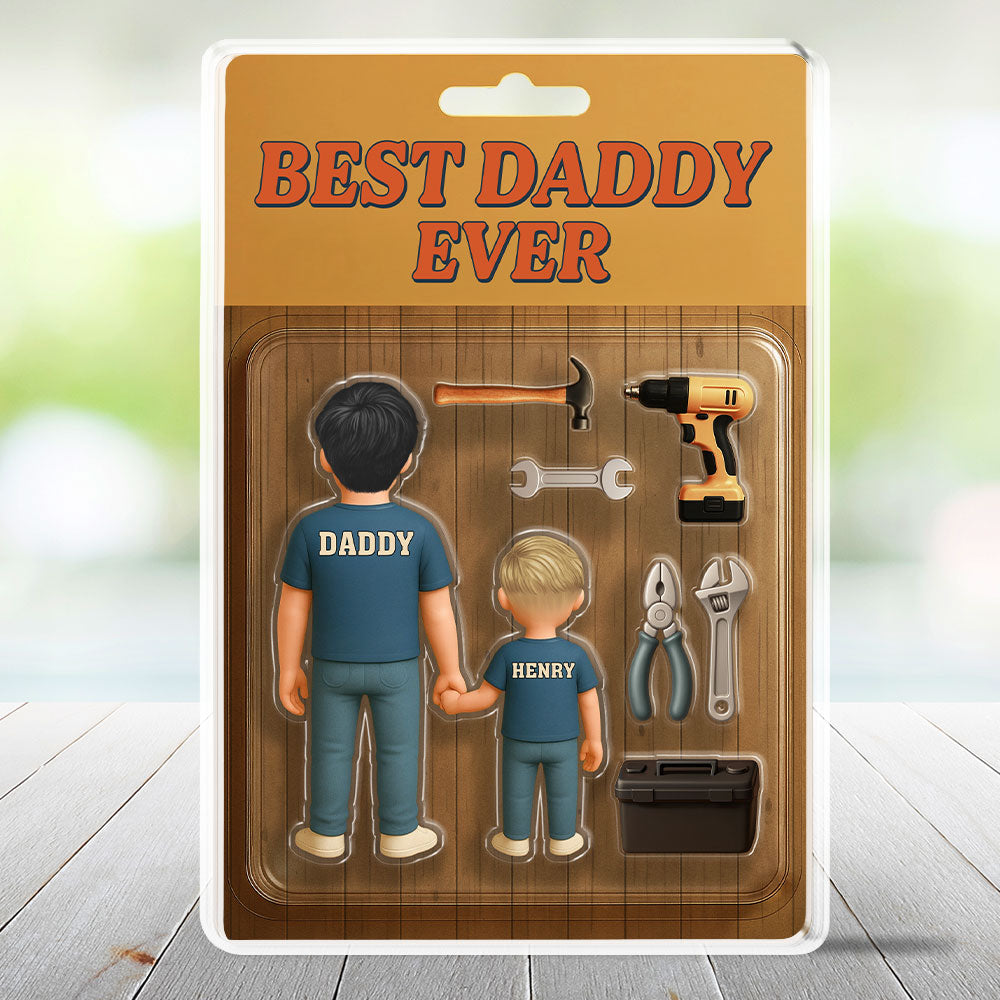 You Are My Best Dad - Personalized Custom Acrylic Plaque