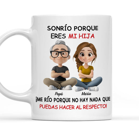 Mi hija - Taza de café personalizada