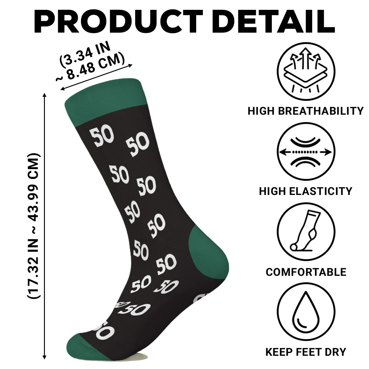 Look This Good - Personalized Custom Crew Socks