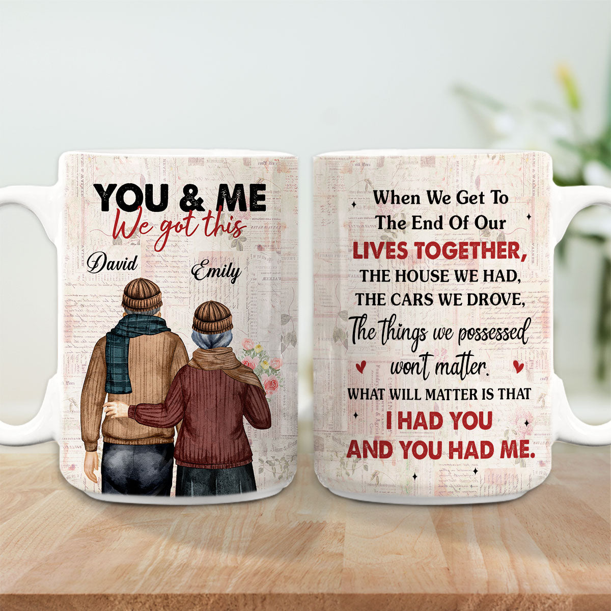 Always You - Personalized Custom Coffee Mug
