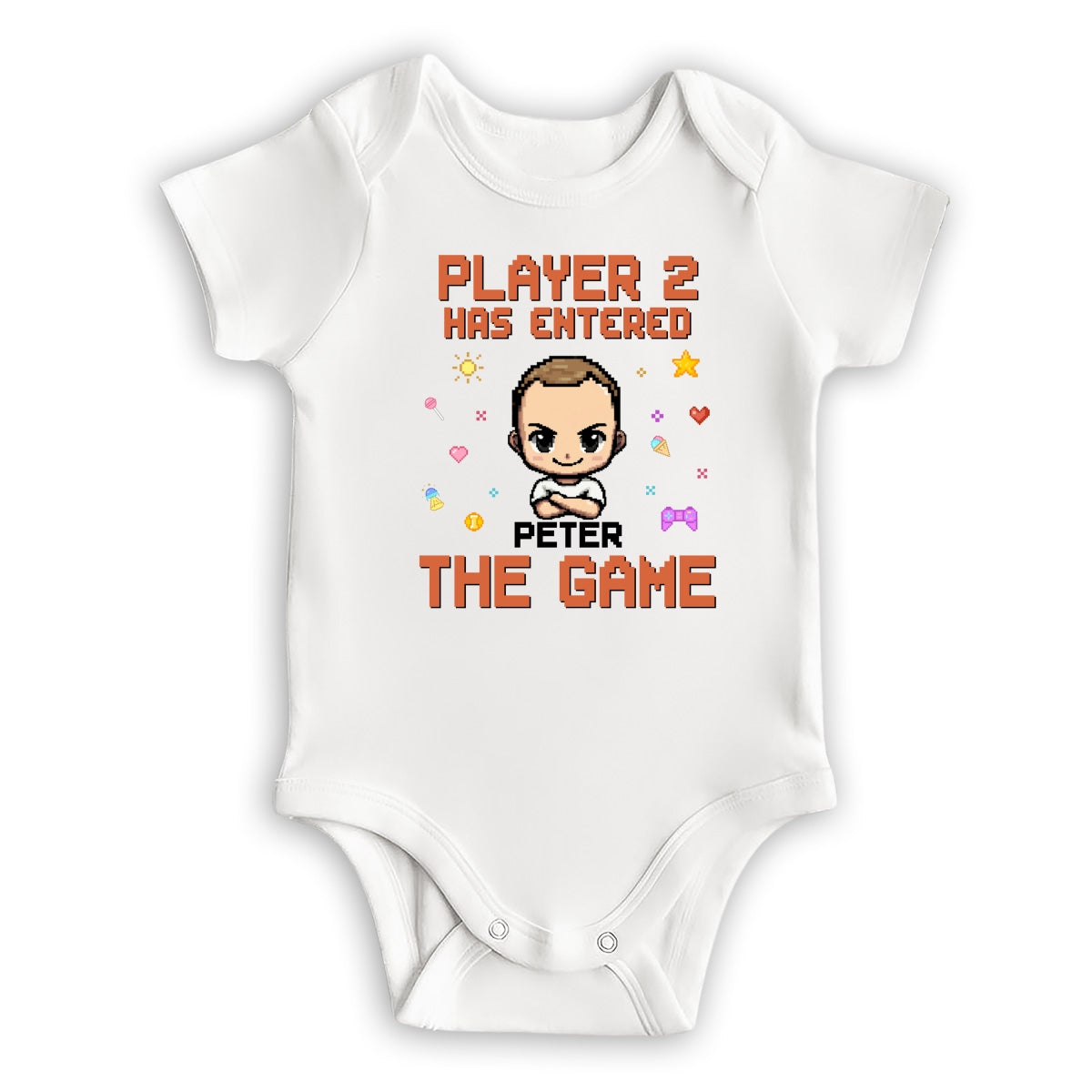 Leveled Up - Personalized Custom T-shirt And Onesie