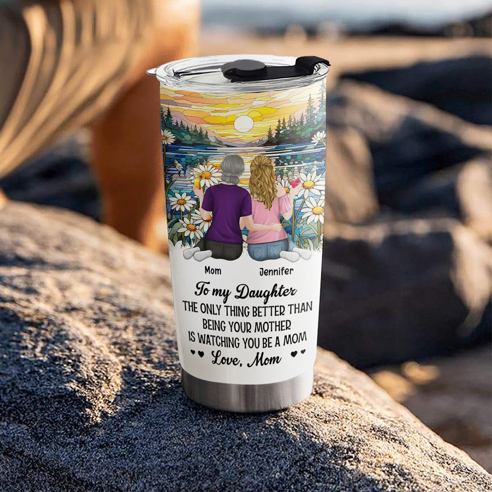 To My Daughter Version 2 - Personalized Custom Tumbler