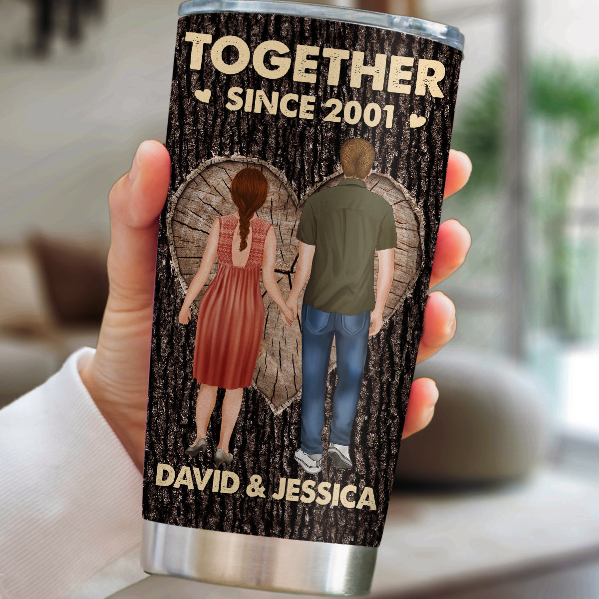 To My Wife - Personalized Custom Tumbler