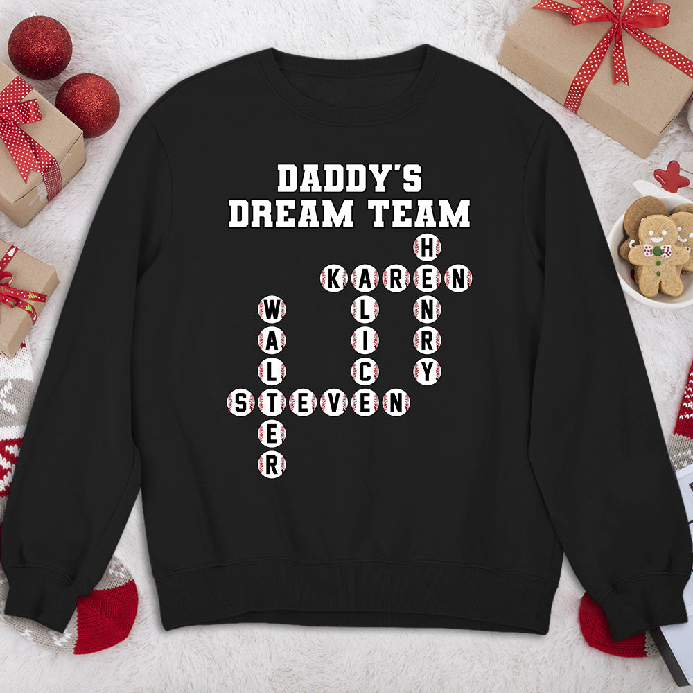 Daddy Dream Team - Personalized Custom Shirt