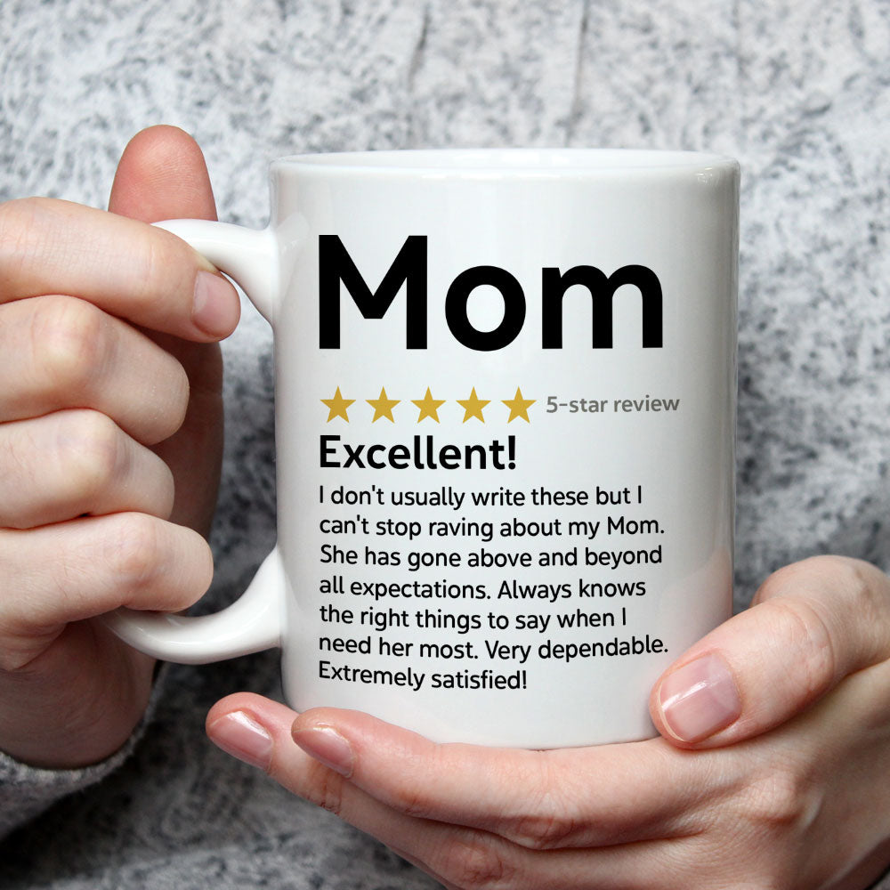 Review About Mom - Personalized Custom Mug