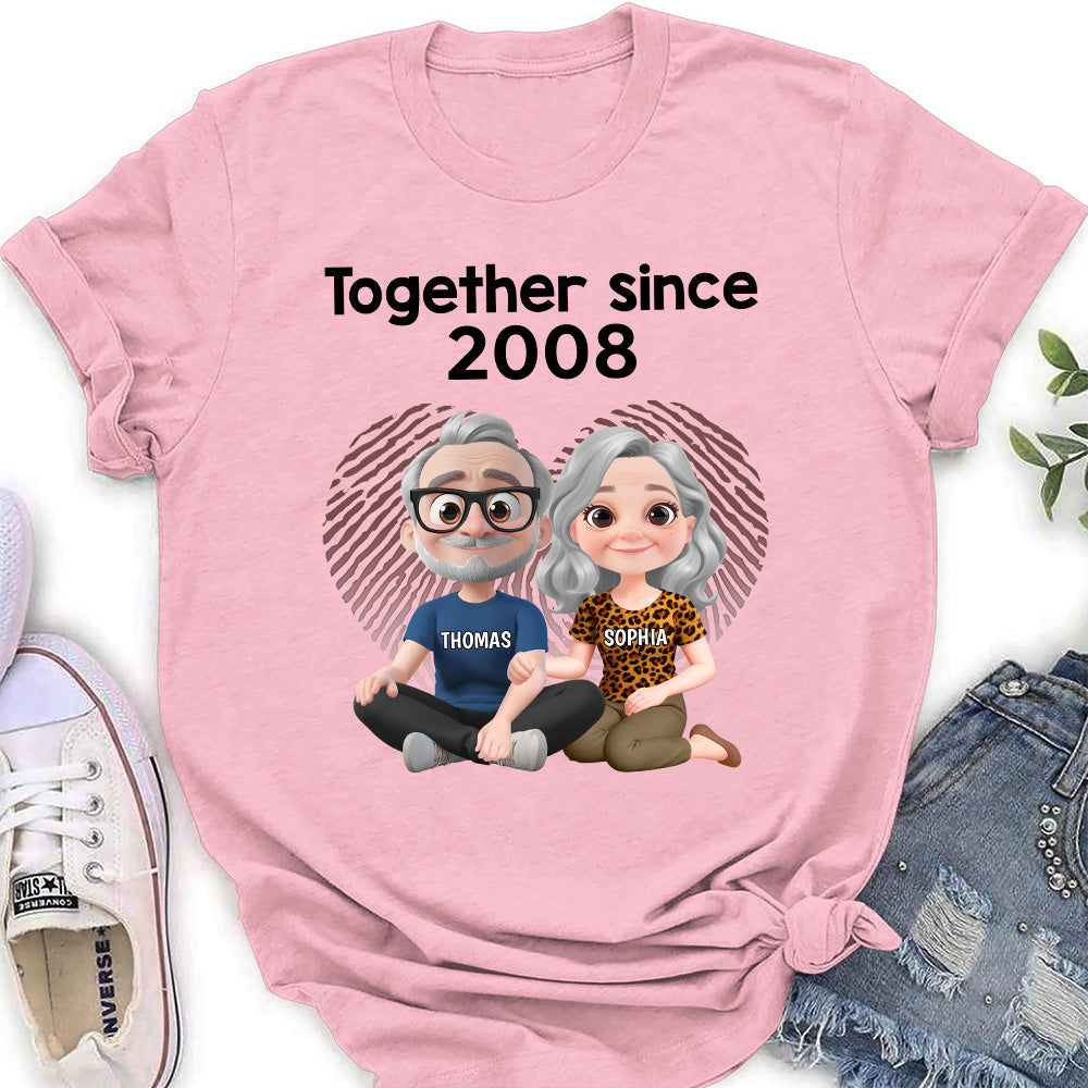 Together Since - Personalized Custom Shirt