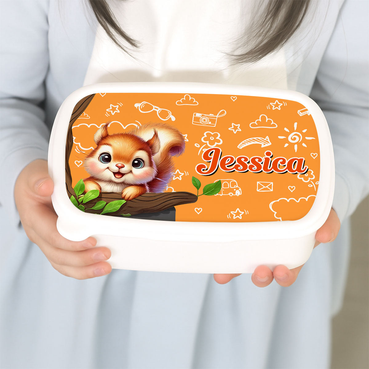 Cute Animal Safe - Personalized Custom Lunch Box