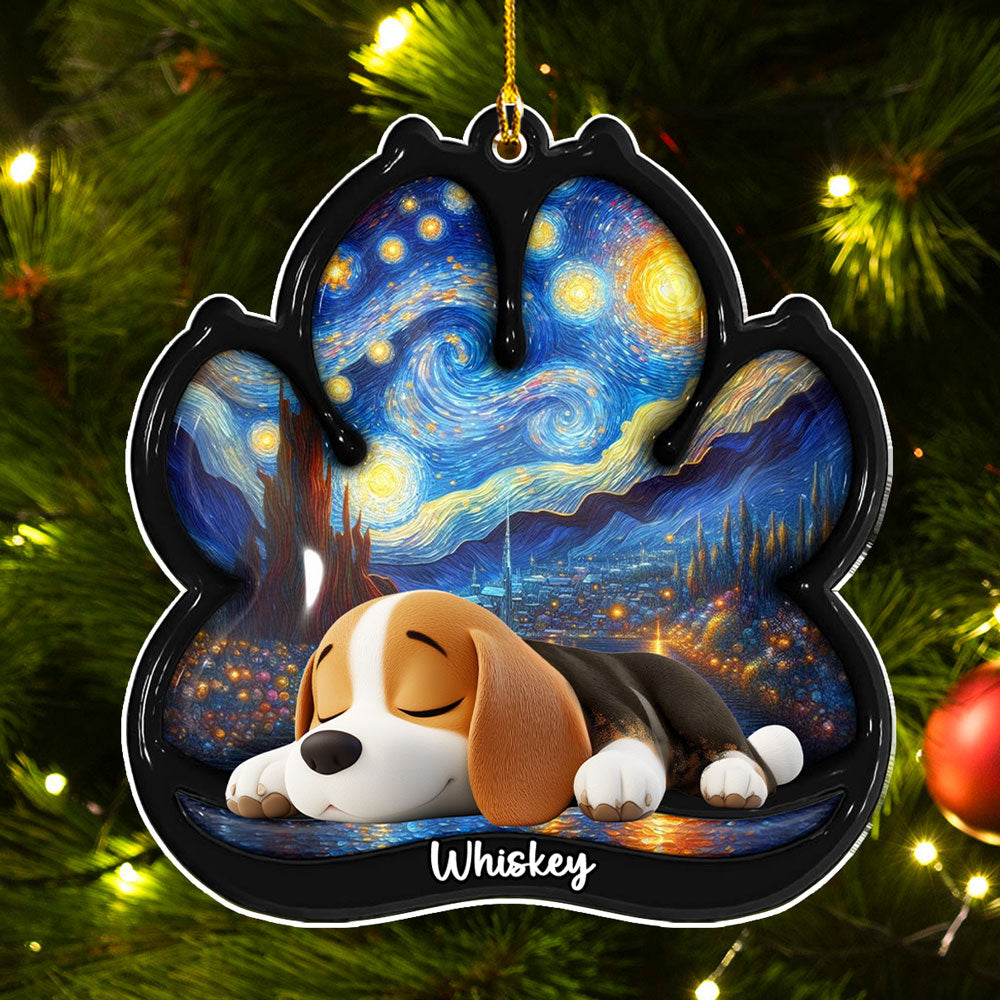 Lay Here With Me - Personalized Custom 3D Effect Acrylic Ornament