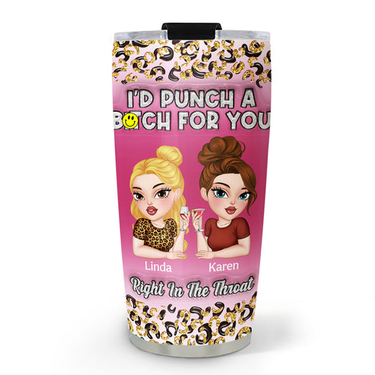 Punch For You - Personalized Custom 3D Inflated Effect Tumbler