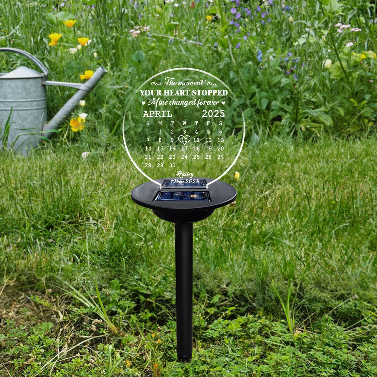 The Moment - Personalized Custom Solar Light