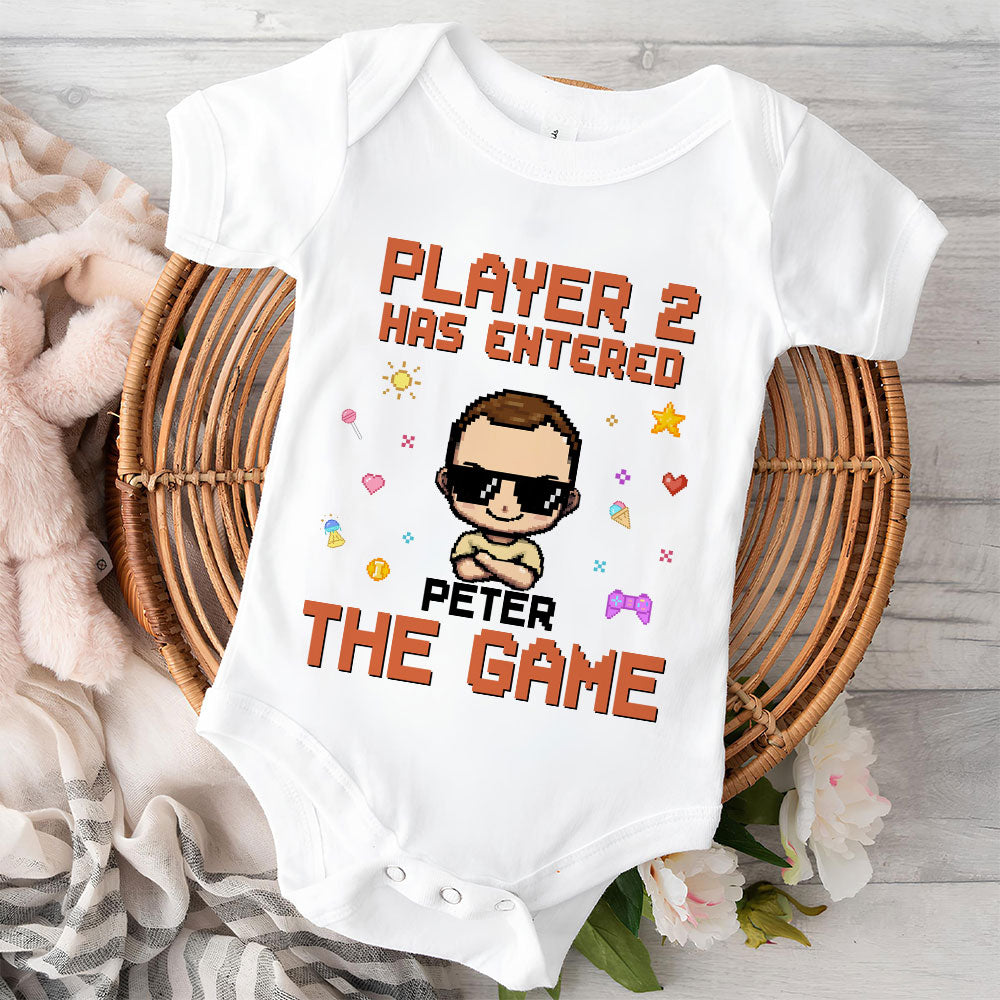 Leveled Up - Personalized Custom T-shirt And Onesie
