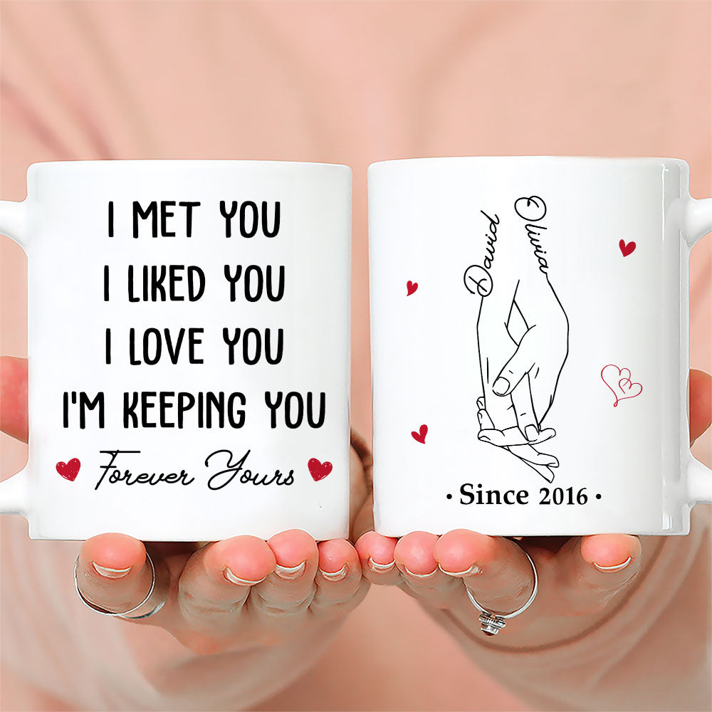 Since I Love You - Personalized Custom Coffee Mug