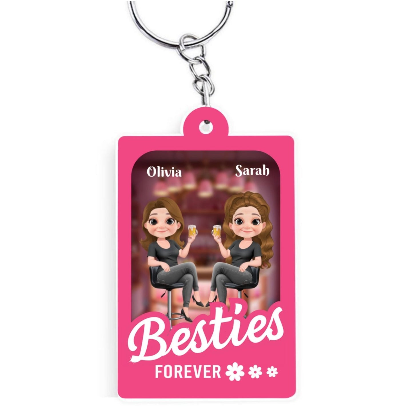 In My World - Personalized Custom Acrylic Keychain