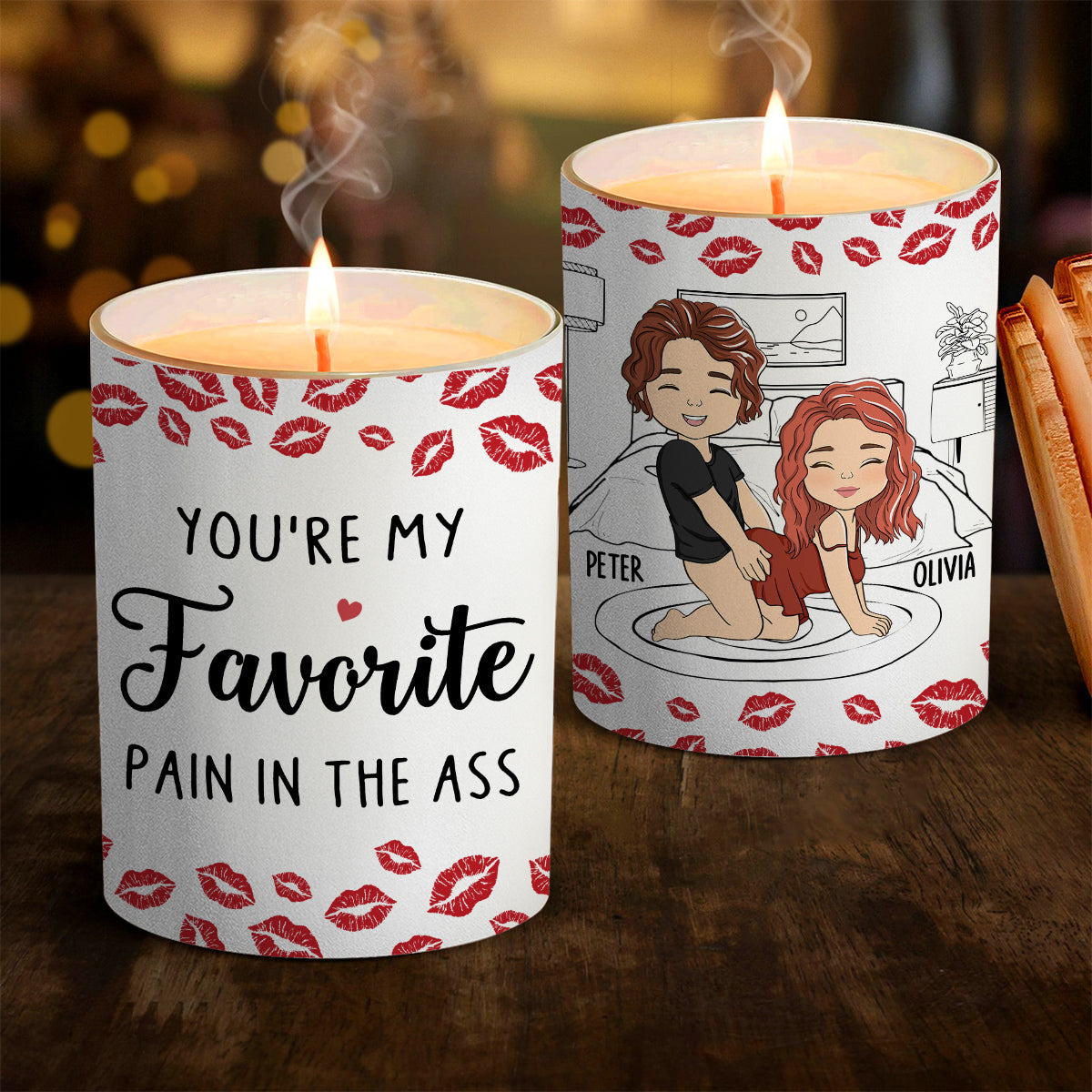 My Favourite Pain - Personalized Custom Candle