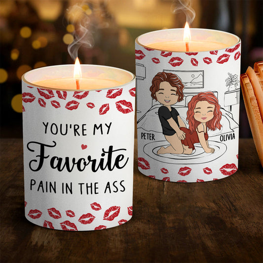 My Favourite Pain - Personalized Custom Candle