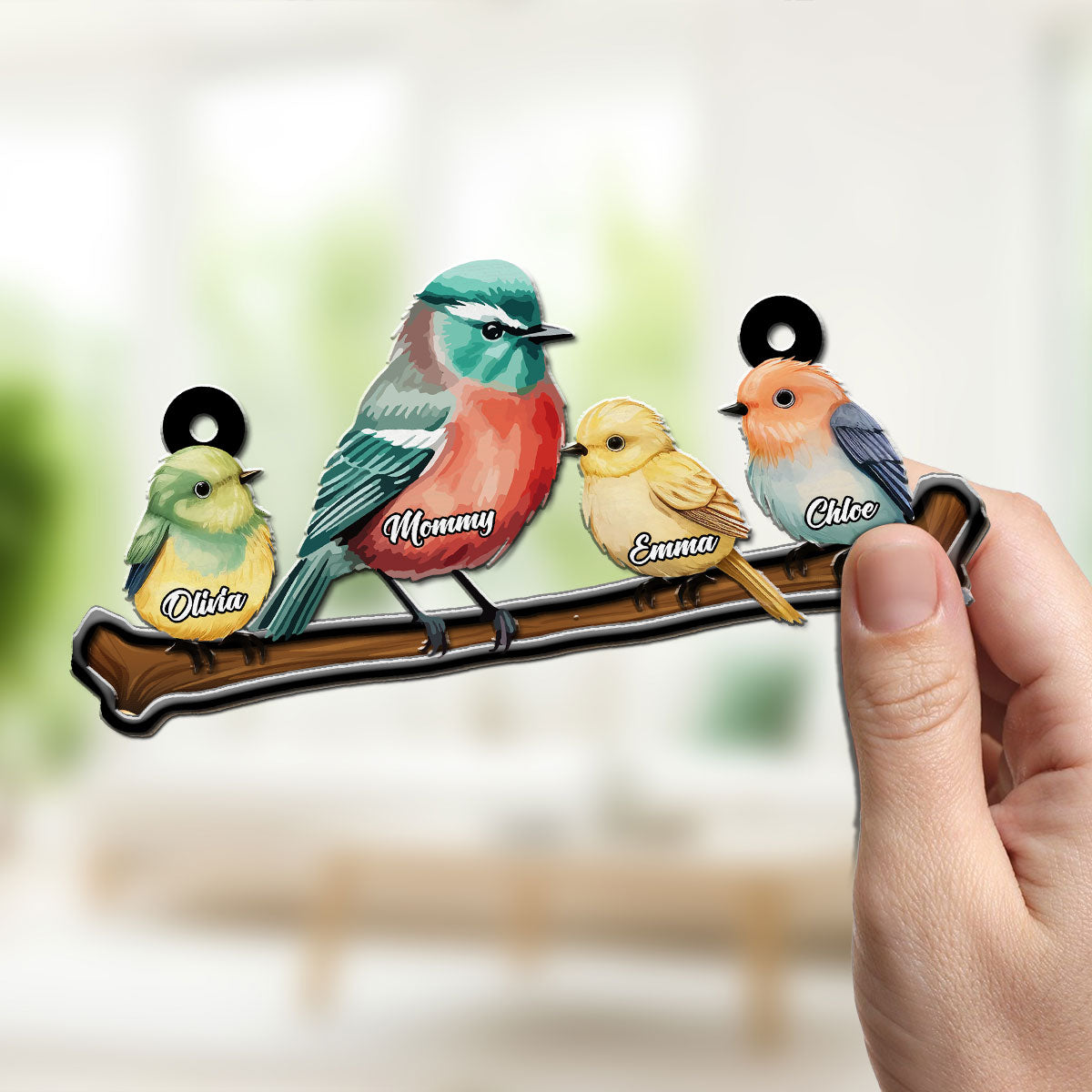 Blessed To Be Called Mommy - Personalized Custom Suncatcher