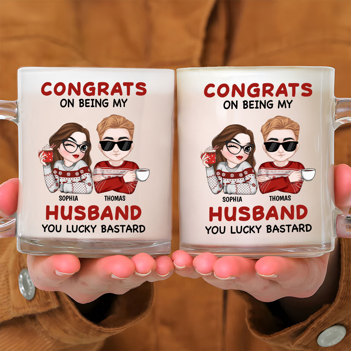 Still Love you - Personalized Custom Glass Mug