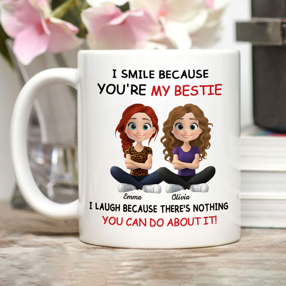 My Best Besties Ever - Personalized Custom Coffee Mug