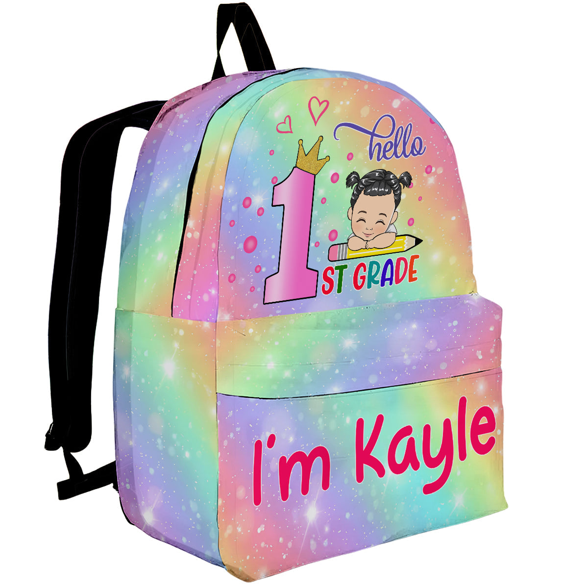 Hello School - Personalized Custom Backpack