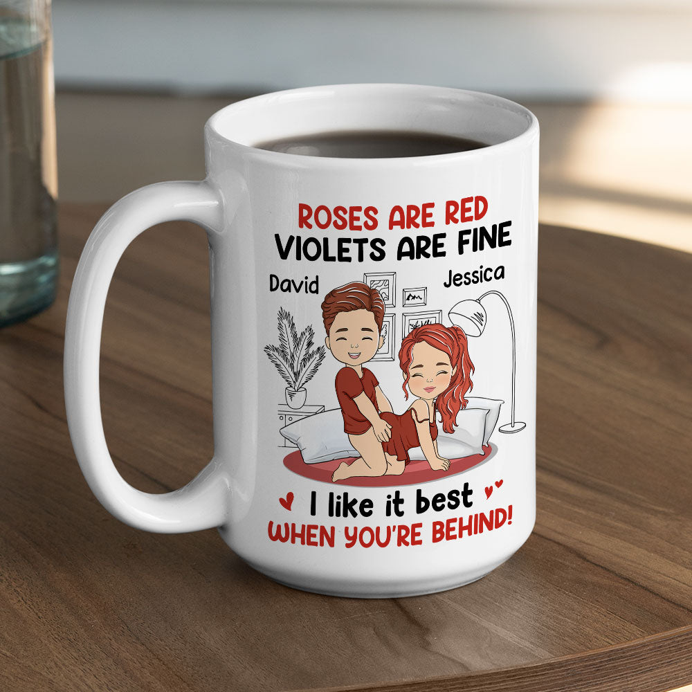My Love For You Reaches Beyond Measure - Personalized Custom Coffee Mug