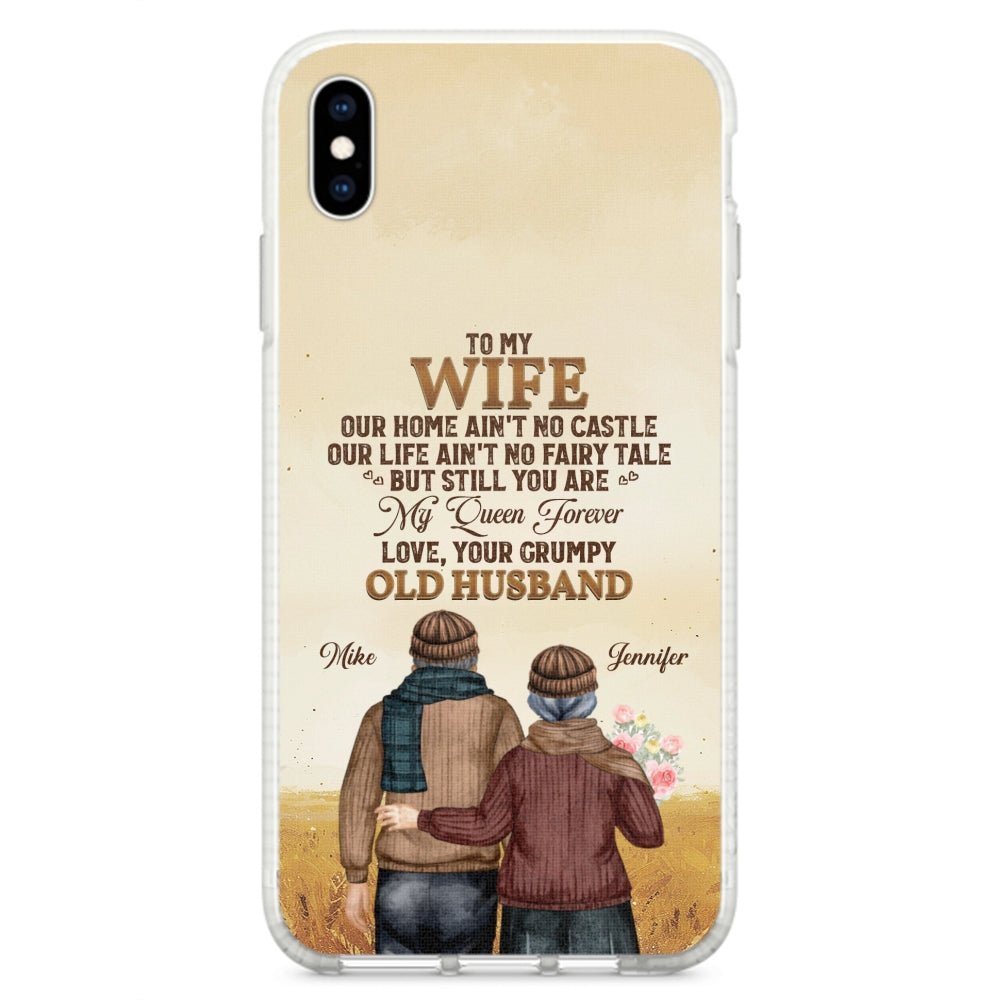 To My Wife You Are My Queen Forever - Personalized Custom Phone Case