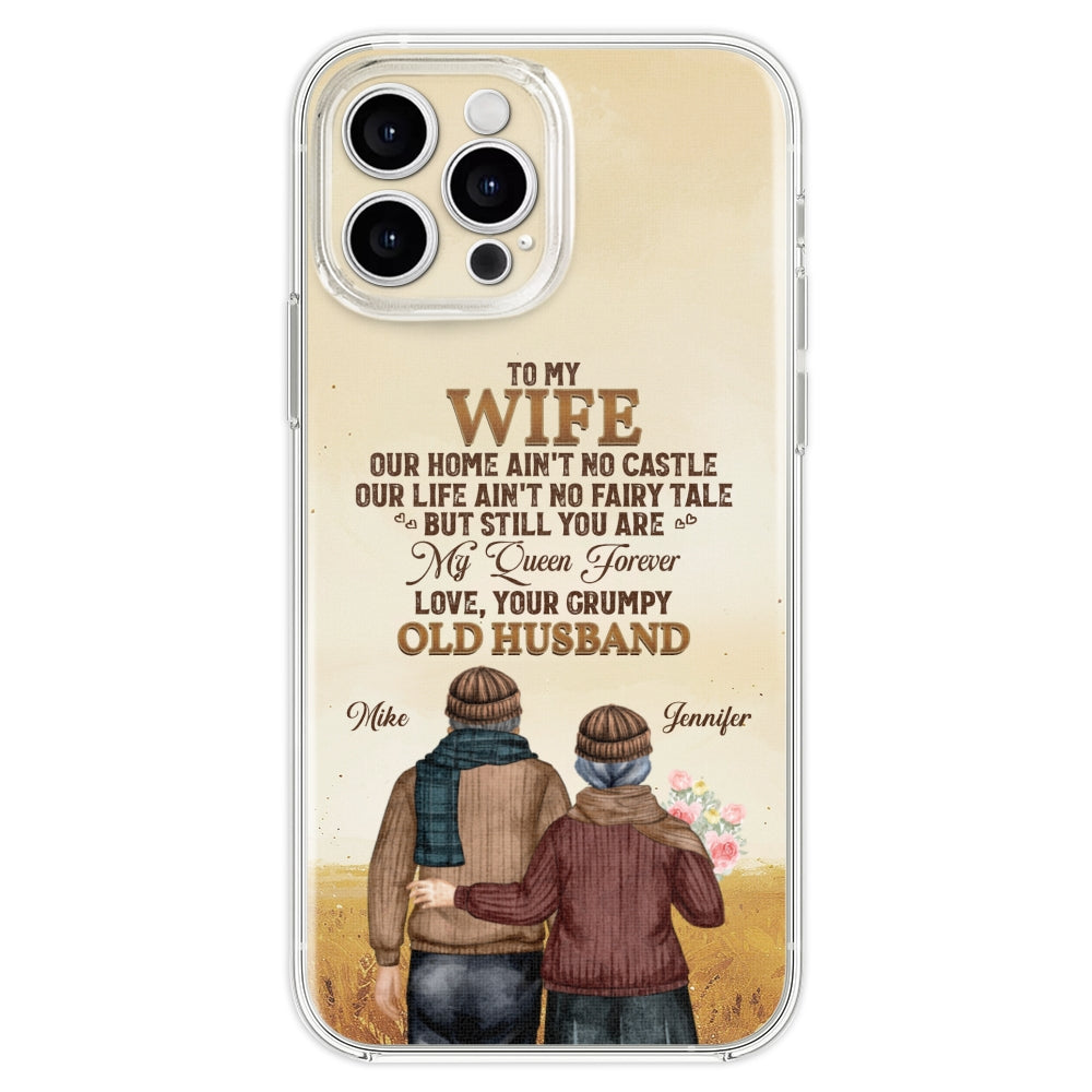 To My Wife You Are My Queen Forever - Personalized Custom Phone Case