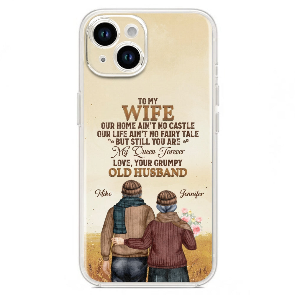 To My Wife You Are My Queen Forever - Personalized Custom Phone Case