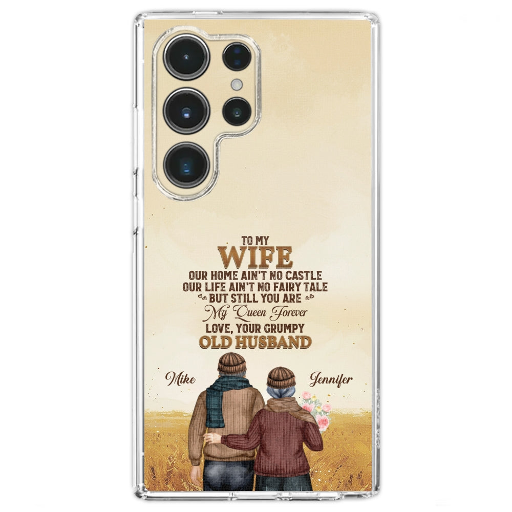 To My Wife You Are My Queen Forever - Personalized Custom Phone Case