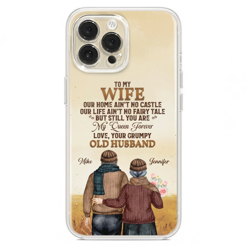 To My Wife You Are My Queen Forever - Personalized Custom Phone Case