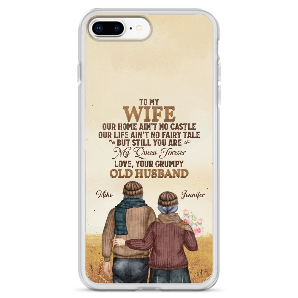 To My Wife You Are My Queen Forever - Personalized Custom Phone Case