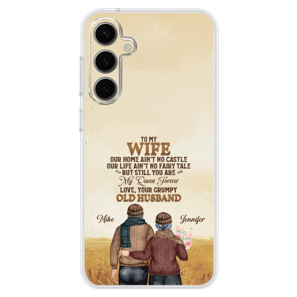 To My Wife You Are My Queen Forever - Personalized Custom Phone Case