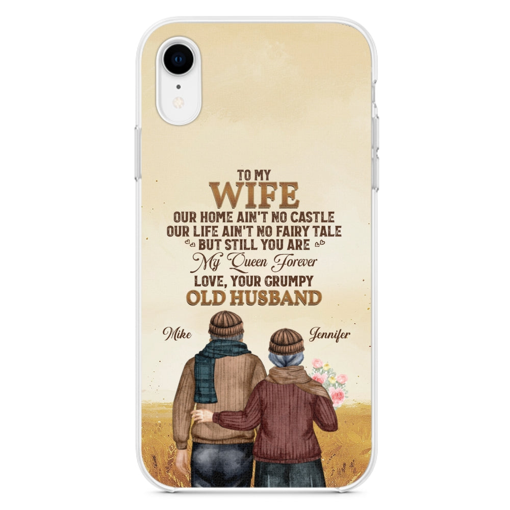 To My Wife You Are My Queen Forever - Personalized Custom Phone Case
