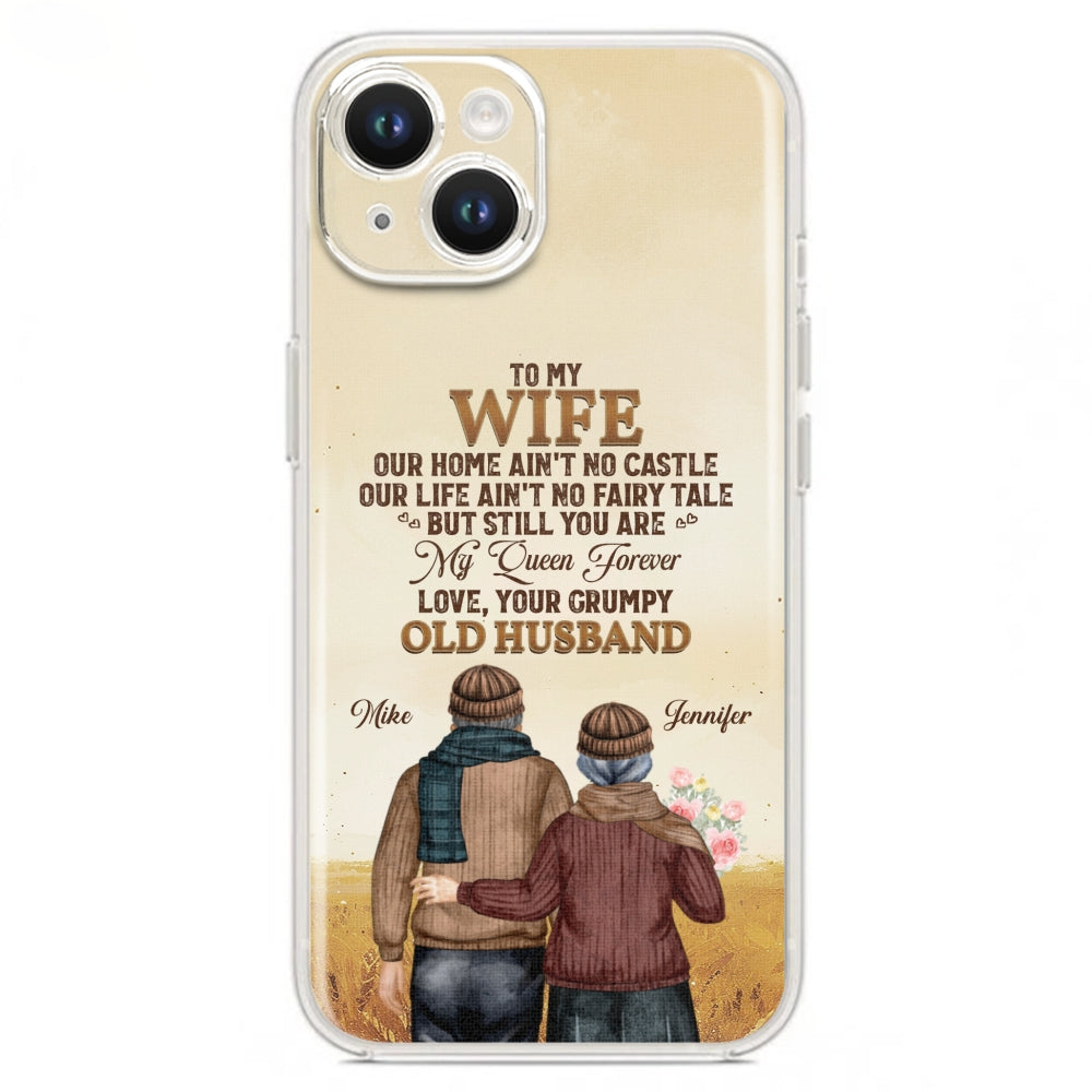 To My Wife You Are My Queen Forever - Personalized Custom Phone Case