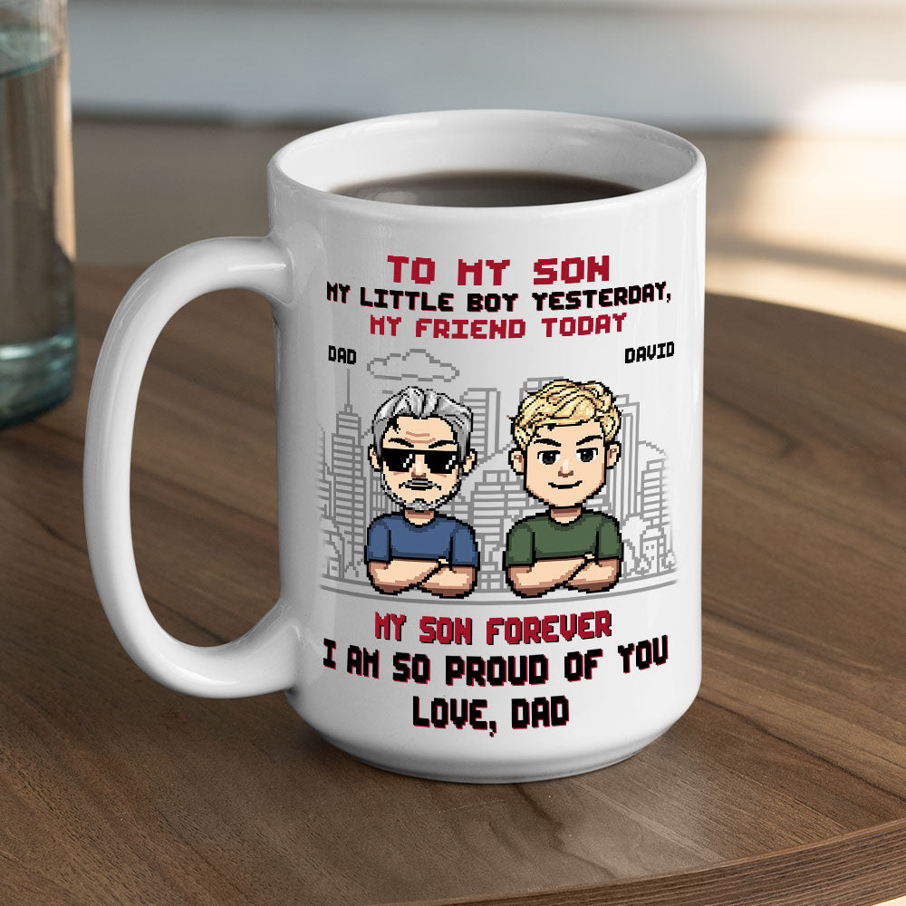 Always My Baby My Hero - Personalized Custom Coffee Mug