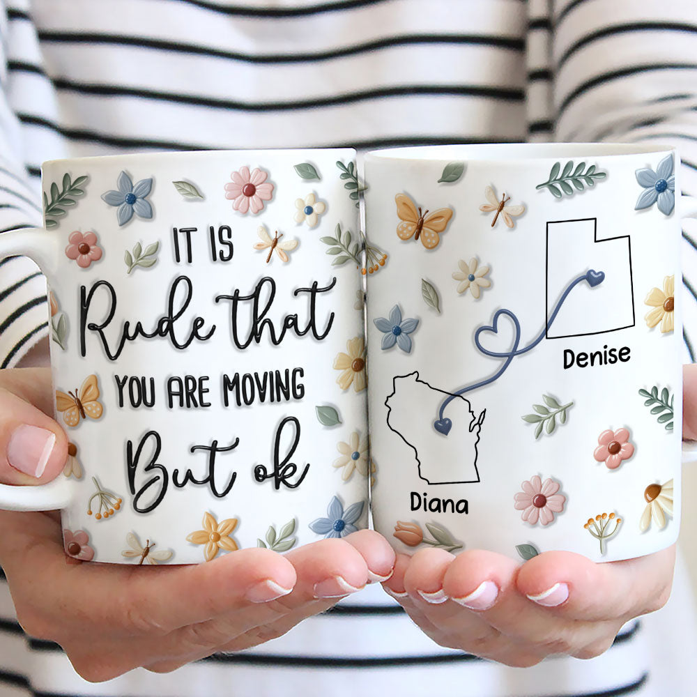 Who Allowed You To Move - Personalized Custom 3D Inflated Effect Mug