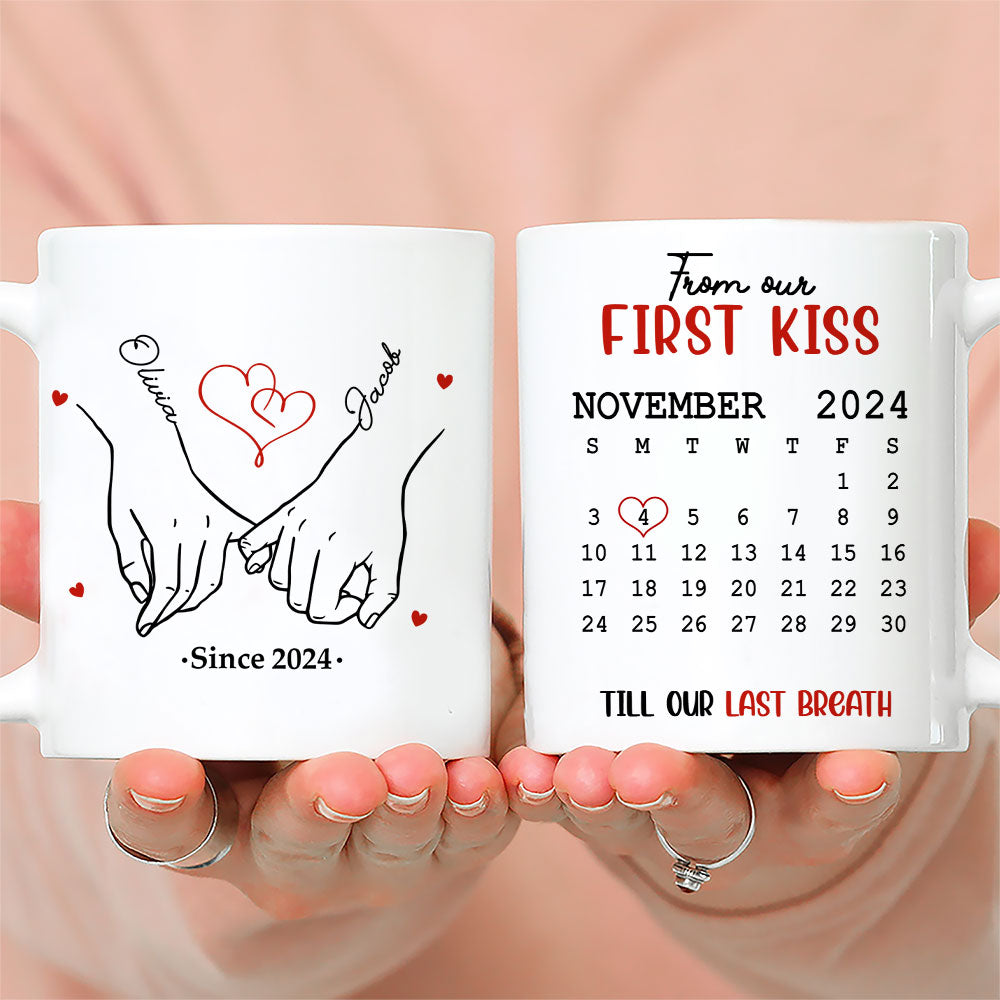 Forever And Always - Personalized Custom Coffee Mug