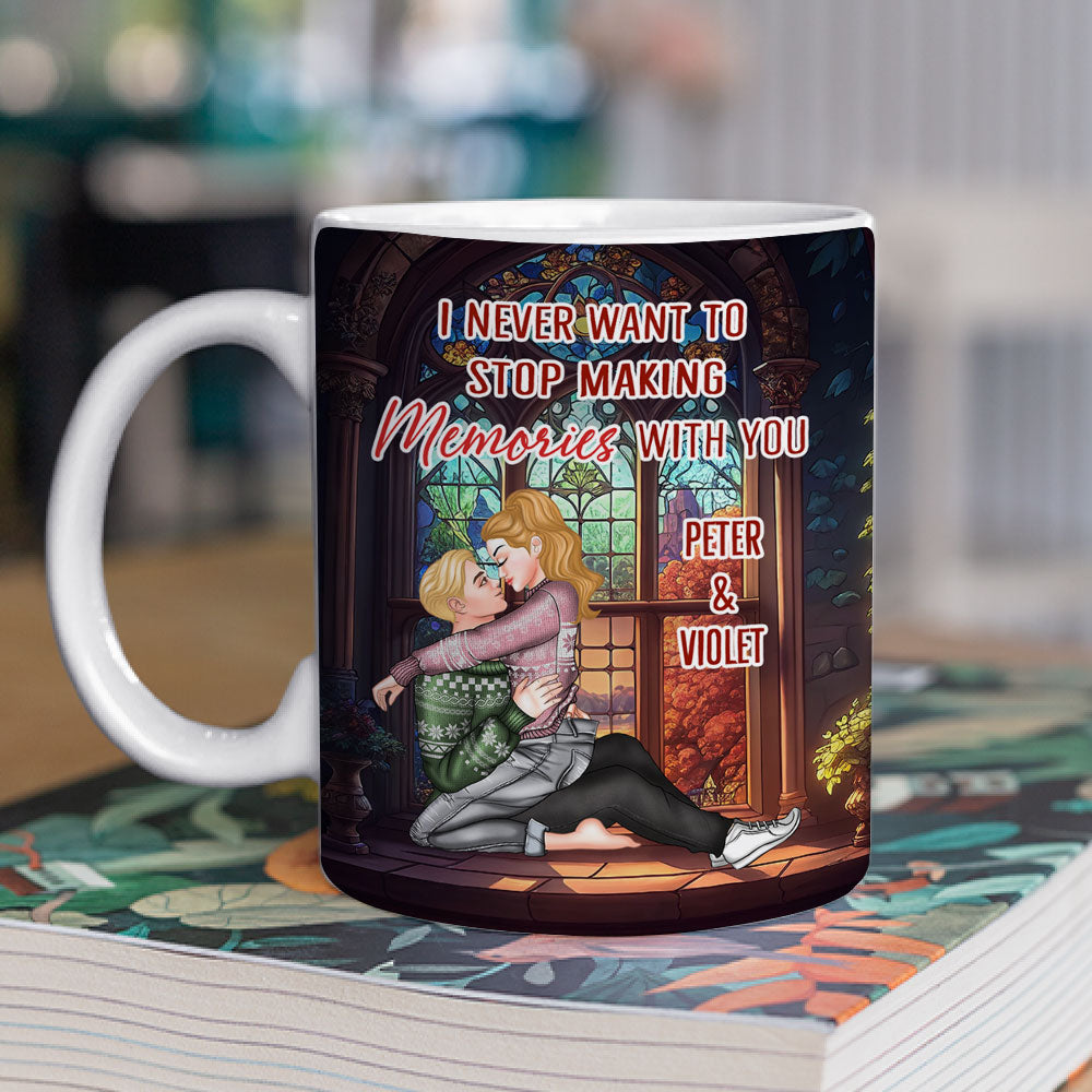 I Love You More With Each Passing Year - Personalized Custom Coffee Mug