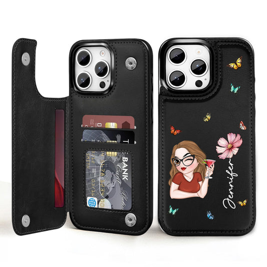Beautiful Bestie - Personalized Custom Leather Phone Case