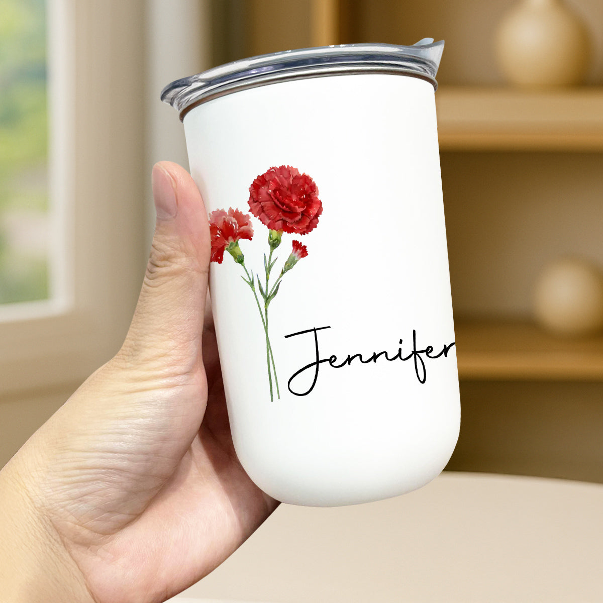 Friends Are Flowers That Never Fade - Personalized Custom 10oz Tumbler