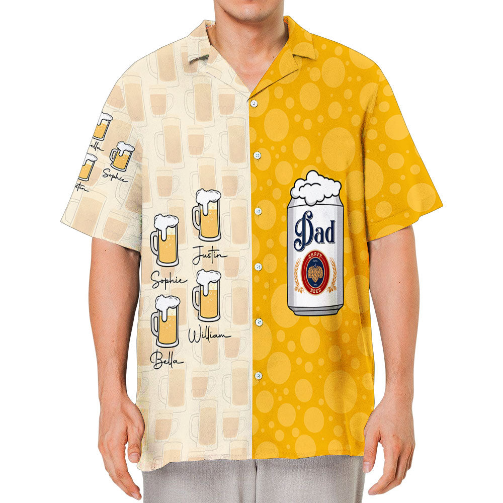 The Chill Daddy - Personalized Custom Hawaiian Shirt