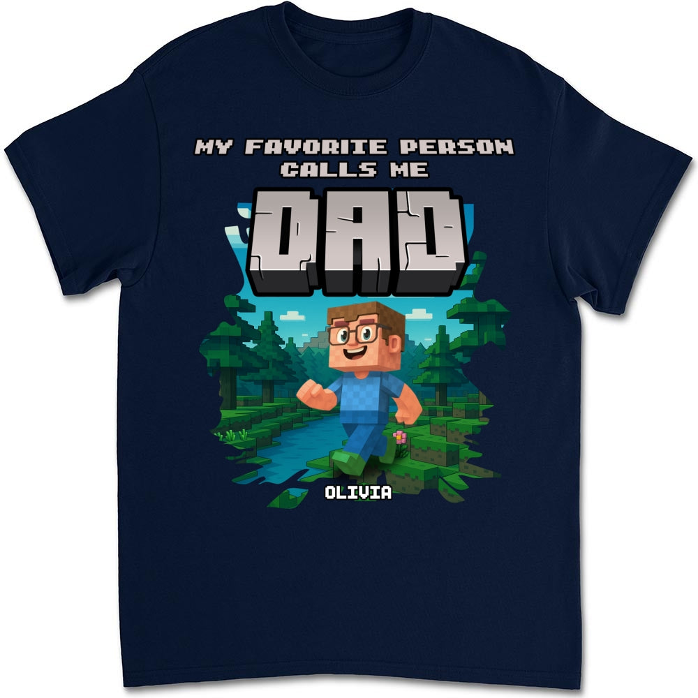 Papa Favorite People - Personalized Custom Shirt